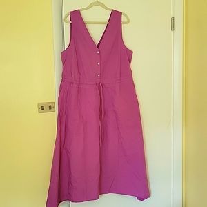 Gap Cotton Midi Dress in XL Tall